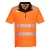 DX4 Hi-Vis póló S/S PW_DX412OBR4XL Narancs/Fekete - 4XL méret