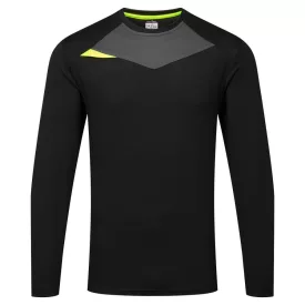   DX4 hosszú ujjú póló L/S PW_DX415BKRXXXL Fekete - XXXL méret