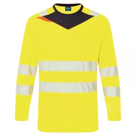   DX4 Hi-Vis hosszú ujjú póló L/S PW_DX416YBR6XL Sárga/Fekete - 6XL méret