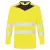 DX4 Hi-Vis hosszú ujjú póló L/S PW_DX416YBRXL Sárga/Fekete - XL méret