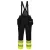 DX4 Hi-Vis 1. osztályú téli kantáros nadrág PW_DX437YBRS Sárga/Fekete - S méret