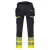 DX4 Hi-Vis levehető holster zsebes Class 1 nadrág PW_DX445YBR33 Sárga/Fekete - 33 méret