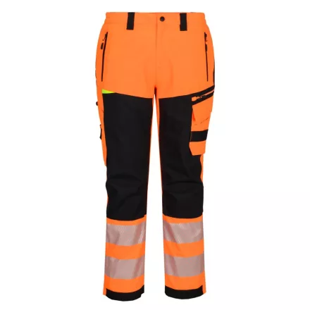DX4 Hi-Vis eső nadrág PW_DX448OBR46 Narancs/Fekete - 46 méret