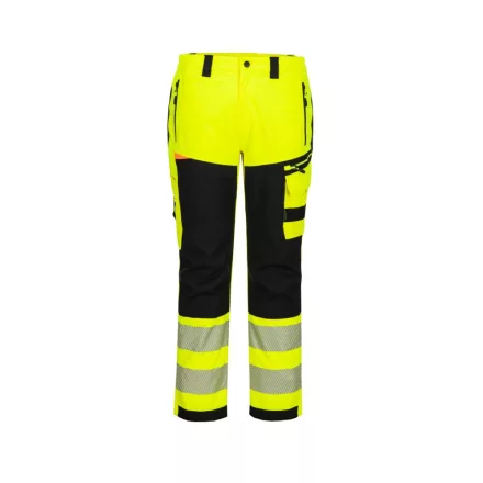 DX4 Hi-Vis eső nadrág PW_DX448YBR34 Sárga/Fekete - 34 méret