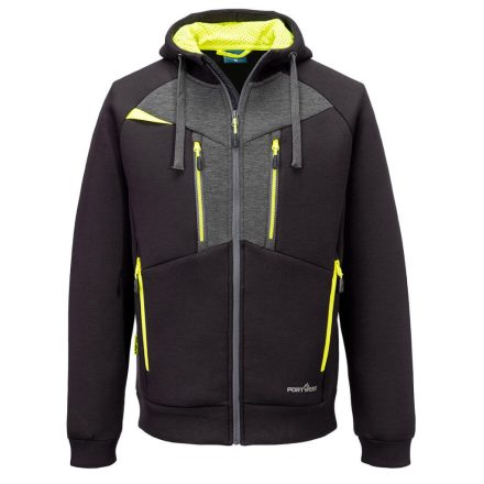 DX4 kapucnis pulóver  PW_DX472BKRXL Fekete - XL méret