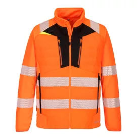   DX4 Hi-Vis Hybrid Baffle kabát PW_DX473OBR4XL Narancs/Fekete - 4XL méret
