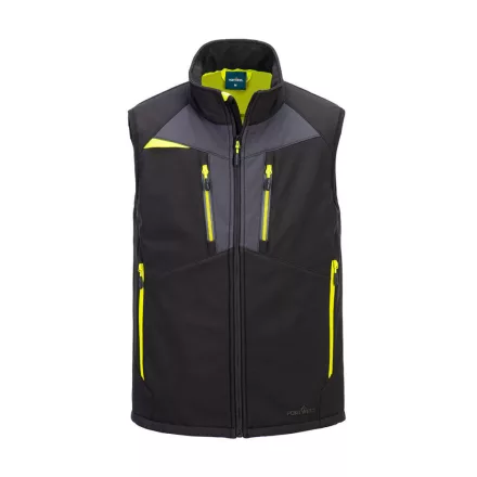 DX4 Softshell mellény (3L) PW_DX476BKRM Fekete - M méret