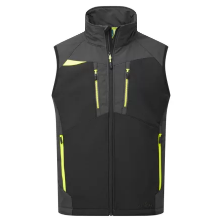 DX4 Softshell mellény (3L) PW_DX476MGRXXXL Mole szürke - XXXL méret