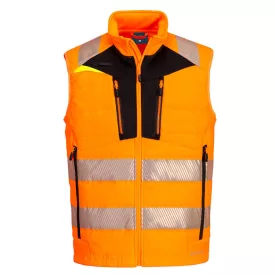   DX4 Hi-Vis Softshell Mellény  PW_DX479OBRM Narancs/Fekete - M méret