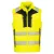 DX4 Hi-Vis Softshell Mellény  PW_DX479YBRS Sárga/Fekete - S méret