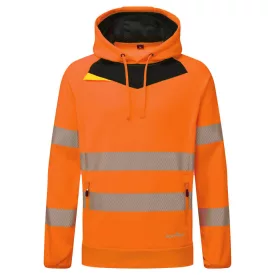   DX4 Hi-Vis kapucnis pulóver PW_DX483OBRXXL Narancs/Fekete - XXL méret