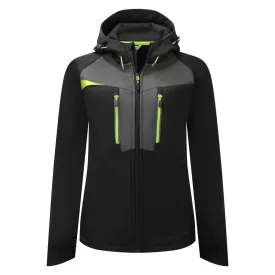 DX4 női softshell (3L) PW_DX486BKRL Fekete - L méret