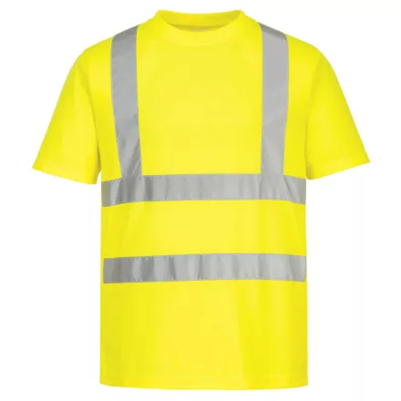 Eco Hi-Vis póló (6-os csomag)  PW_EC12YERS Sárga - S méret