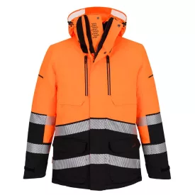   EV4 Hi-Vis Expedition Parka télikabát PW_EV401OBRM Narancs/Fekete - M méret