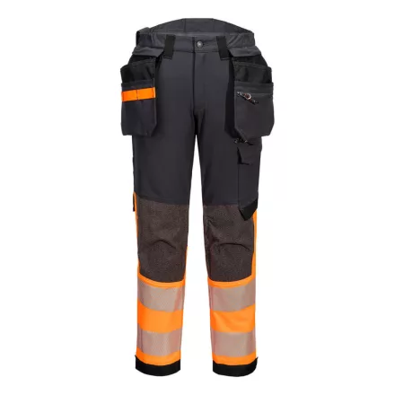 EV4 Hi-Vis Stretch Class 1 Holster lengőzsebes nadrág PW_EV442OMR46   - 46 méret