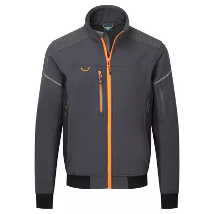 EV4 Softshell bomber dzseki (3L) PW_EV464MGRXXXL Mole szürke - XXXL méret