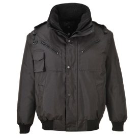 4 az 1-ben Bomber dzseki PW_F465BKRXXL Fekete - XXL méret