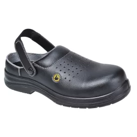   Portwest Compositelite ESD lélegző védőklumpa, SB AE PW_FC03BKR40 Fekete - 40 méret