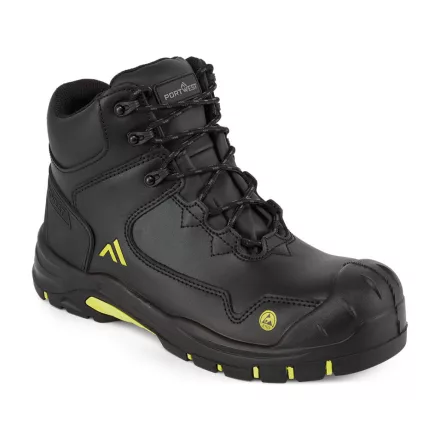 Apex Composite Mid bakancs S3S ESD HRO SR SC FO PW_FC18BKY37 Fekete/Sárga - 37 méret
