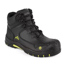   Apex Composite Mid bakancs S3S ESD HRO SR SC FO PW_FC18BKY39 Fekete/Sárga - 39 méret