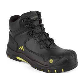   Apex Composite Mid bakancs S3S ESD HRO SR SC FO PW_FC18BKY43 Fekete/Sárga - 43 méret