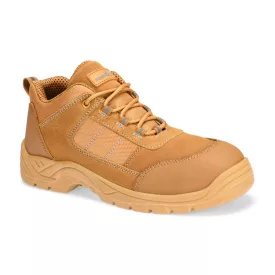   Kompozit textil és hasított bőr S1 SR FO cipő PW_FC24WHE42 Búza - 42 méret