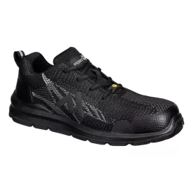   Kompozit Textil Trainer S1PS ESD SR FO PW_FC32BZR41 Fekete/Z szürke - 41 méret