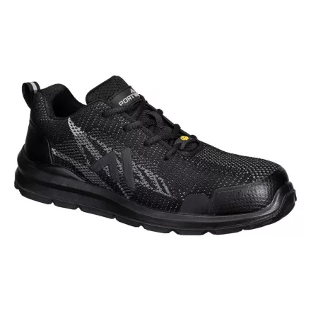 Kompozit Textil Trainer S1PS ESD SR FO PW_FC32BZR46 Fekete/Z szürke - 46 méret