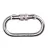 Screwgate karabiner PW_FP30SIR Ezüst -  méret