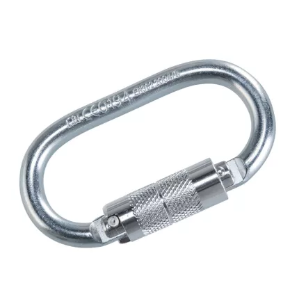 Twist Lock karabiner PW_FP33SIR Ezüst -  méret