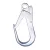 Akasztóhorog karabiner PW_FP35SIR Ezüst -  méret