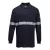 Lángálló, antisztatikus hosszú ujjú pólóing, fényvisszaverő csíkkal PW_FR03NARXL Navy - XL méret