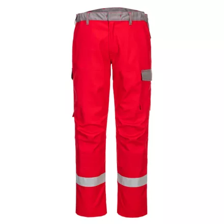 Bizflame Ultra kéttónusú nadrág PW_FR06RER46 Piros - 46 méret