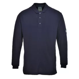   Lángálló antisztatikus hosszú ujjú pólóing PW_FR10NAR5XL Navy - 5XL méret