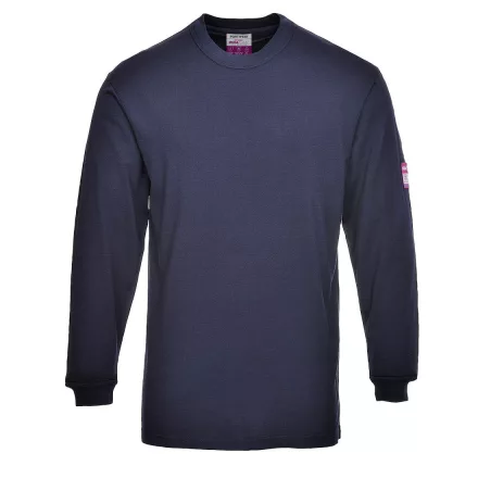 Lángálló antisztatikus hosszú ujjú póló PW_FR11NARS Navy - S méret