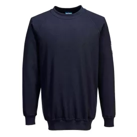   FR Modaflame lángálló, antisztatikus pulóver PW_FR12NARXS Navy - XS méret
