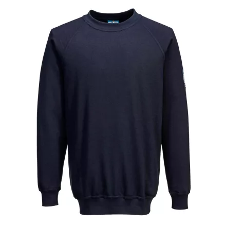 FR Modaflame lángálló, antisztatikus pulóver PW_FR12NARXXXL Navy - XXXL méret