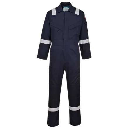 Könnyített lángálló antisztatikus overál, 280g PW_FR28NAR4XL Navy - 4XL méret