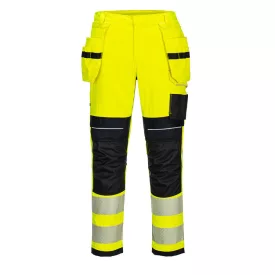   PW3 FR Modaflame Hi-Vis lengőzsebes nadrág PW_FR407YBR41 Sárga/Fekete - 41 méret