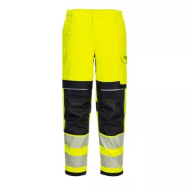   PW3 FR Modaflame Hi-Vis női lángálló nadrág PW_FR409YBR36 Sárga/Fekete - 36 méret