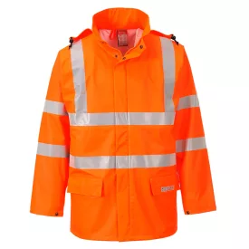   Sealtex Flame Hi-Vis lángálló esőkabát PW_FR41ORRS Narancs - S méret