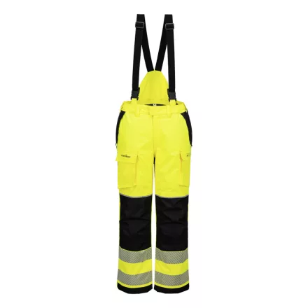 PW3 FR Modaflame Hi-Vis téli nadrág PW_FR426YBRM Sárga/Fekete - M méret