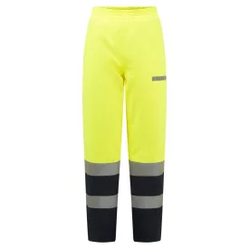   Bizflame Rain+ Hi-Vis Multi-Norm Contrast FR téli nadrág PW_FR434YNRS Sárga/Navy - S méret