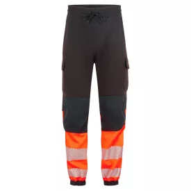   PW3 Modaflame HVO Class 1 FR lángálló jogger nadrág PW_FR438BKOM Fekete/Narancs - M méret