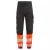 PW3 Modaflame HVO Class 1 FR lángálló jogger nadrág PW_FR438BKOM Fekete/Narancs - M méret