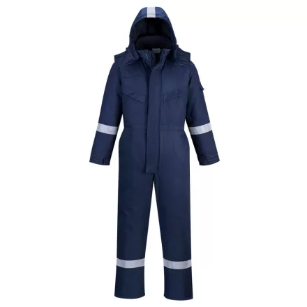 FR Anti-Static lángálló téli overál PW_FR53NARXL Navy - XL méret