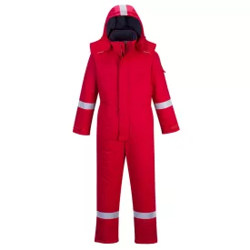   FR Anti-Static lángálló téli overál PW_FR53RERL Piros - L méret