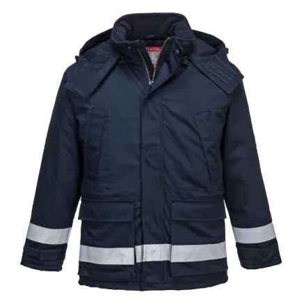 FR Anti-Static téli kabát PW_FR59NARL Navy - L méret