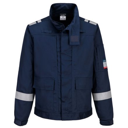 Bizflame Plus Lightweight Stretch lángálló kabát PW_FR601NARXXL Navy - XXL méret