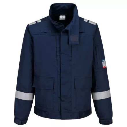 Bizflame Plus Lightweight Stretch lángálló kabát PW_FR601NARXXXL Navy - XXXL méret